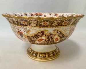 RARE DAVENPORT IMARI PEDESTAL SERVING/FRUIT BOWL - Picture 1 of 9