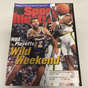 8 maggio 1995 NBA Playoffs Wild Weekend Sports Illustrated - Foto 1 di 2