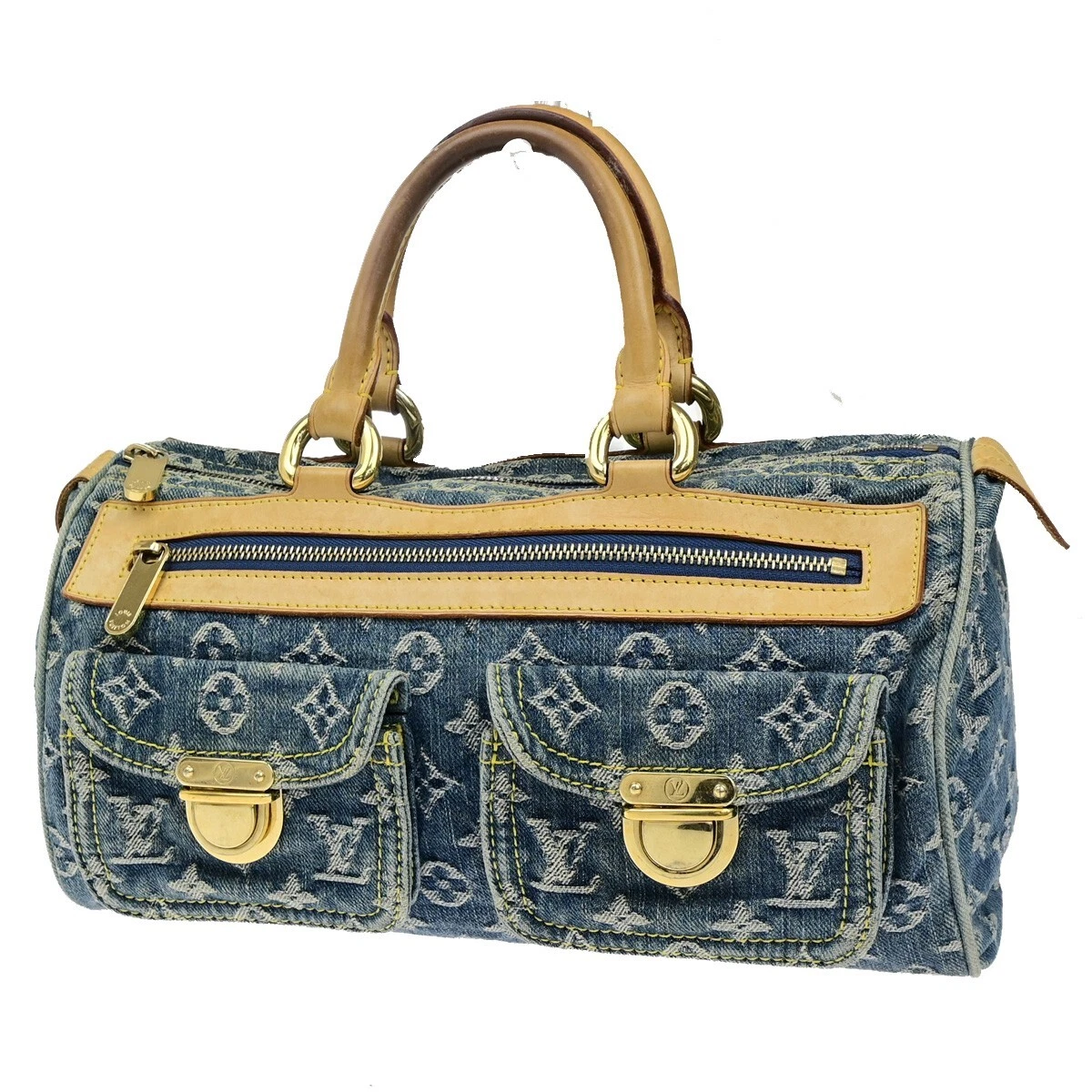 Louis Vuitton Denim Exterior Bags & Handbags for Women for sale | eBay