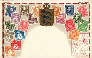 PC POST PHILATELIE DÄNEMARK (a49689) - Bild 1 von 2