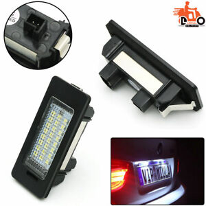 Vehicle Rear Led License Plate Light Lamp Tail Lights For BMW 1 3 5 X Series 2PC