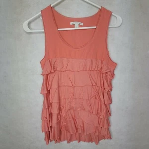 Banana Republic Pinkish Orange Tank Top Women's Size XS  Lightweight Pretty - Picture 1 of 6