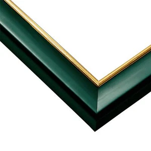 Puzzle Frame Woody Panel Excellent Gold Line Shine Green (51 x 73.5cm) - Picture 1 of 6