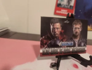 Elon Musk vs Mark Zuckerberg #/1131 Leaf Reimagined 2023 Dual Fight Sharp Tesla  - Picture 1 of 6