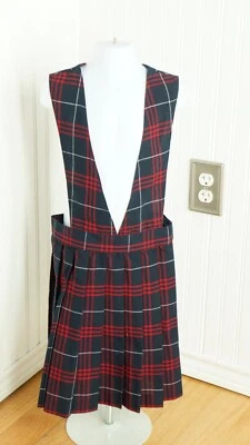 NUEVO Jersey Plisado Cuello en V French Toast Ropa Escolar Talla 10 G Cuadros SY9002j1 Nuevo con Etiquetas Foto 1 de 4