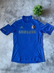 CHELSEA 2012 2013 #10 Mata HOME FOOTBALL SHIRT SOCCER JERSEY ADIDAS sz S MEN - Picture 1 of 8