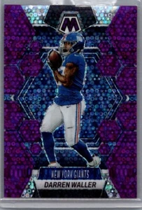 2023 Panini Mosaic Purple Disco No Huddle Prizm #184 Darren Waller Giants - Picture 1 of 2