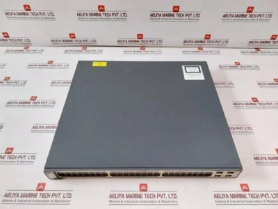 Cisco WS-C3750G-48TS-S Gigabit Ports Layer Switch 100-240V CMMAB00ARA - Image 1 of 4