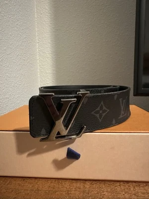 Пояс мужской Louis Vuitton размер 90/36 б/у черный - Изображение 1 из 4