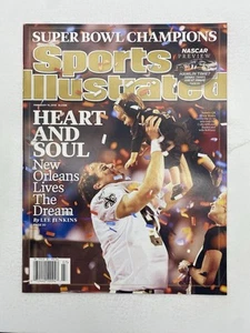 2010 Sports Illustrated Feb 15 Heart And Soul Drew Brees Newsstand High Grade - Picture 1 of 3