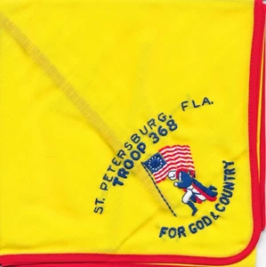 St. Petersburg Florida Greater Tampa Bay Area Council Troop 368 Halstuch BSA - Bild 1 von 1