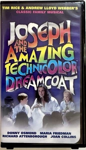 Joseph and the Amazing Technicolor Dreamcoat VHS 2000 Vintage Clamshell VG 90s - Picture 1 of 7