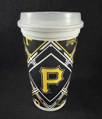 Pittsburgh Pirates MLB Official Stadium 32oz. Drinking Cup w/ Lid - Made in USA - Image 1 of 4