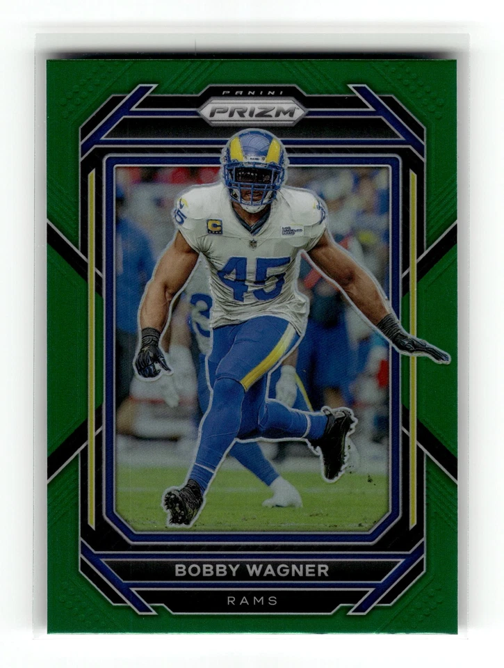 Bobby Wagner 2022 Panini Prizm #166 Los Angeles Rams Green - Image 1 of 1
