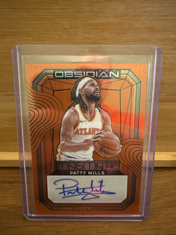 2023-24 Panini Obsidian - Magmatic Signatures Patrick Mills #MS-MLL - Image 1 of 2