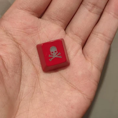 Translucent Skull Key Caps for Mechanical Keyboards - Image 1 of 4
