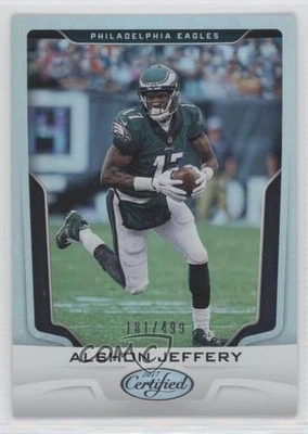 2017 Certified Mirror /499 Alshon Jeffery #73 - Image 1 of 2