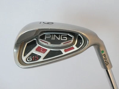 PING G15 # 9 Iron- AWT Regular Steel - Green Dot ~USED~ - Image 1 of 4