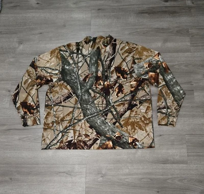 Outfitters Ridge Fusion 3-D Polyester Mock Neck Long Sleeve Camo Shirt 3XL 50/52 - Image 1 of 4