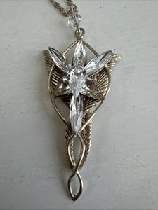 TNC NLP INC. 925 Sterling Silver Vintage Topaz Flower Motif Pendant PT11340 - Picture 1 of 4