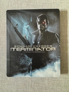 blu-ray The TERMINATOR Steelbook Edition PLAY.COM REGION FREE - Picture 1 of 3