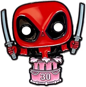 Funko POP! Prendedor exclusivo de Deadpool de Marvel Collectors Corps (30 aniversario) - Imagen 1 de 2