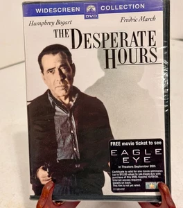 The Desperate Hours (DVD) 1955 William Wyler, Humphrey Bogart, Fredric March NEW - Foto 1 di 3