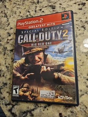 Call of Duty 2 Big Red One - Special Edition (Playstation 2, PS2 - TESTED - Image 1 of 3