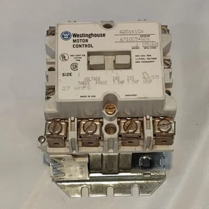 Westinghouse A201K1CA Non-Reversing Contactor Model J - Picture 1 of 9
