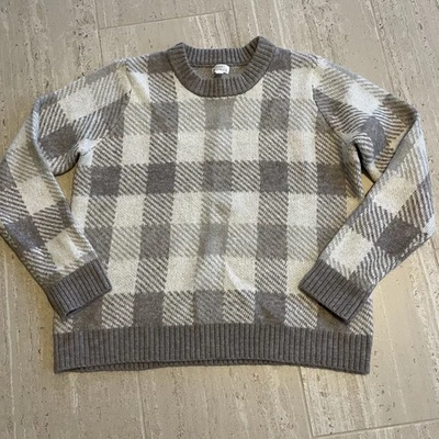 Market & Spruce Women's Long Sleeve Sweater XXL Gray Pullover Crew Neck Knit - Image 1 of 4