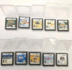 Lot Of 10 Nintendo DS Games: Bigfoot, Animal Genius, Crosswords, Yogi Bear, Etc  - Picture 1 of 12