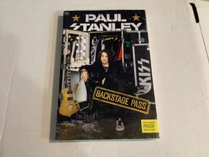 BACKSTAGE PASS By PAUL STANLEY KISS 2019 UNCORRECTED PROOF 1st EDITION SC RARE - Picture 1 of 7