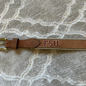 FSU Florida State University Seminolen LEDER Golf Gürtel Zep PRO 38 Made in USA - Bild 1 von 8