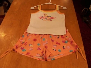 Limited Too 2PC Summer "First Class"Flamingo Pajamas-Sz. 14 - Picture 1 of 4