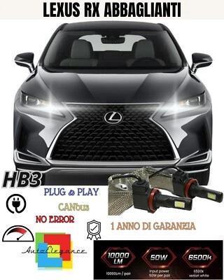 Lámparas Luz LED Lexus Rx MK3 Lámparas Para LED H11 100% No Avería Luces - Imagen 1 de 2