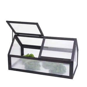 B-Ware Frühbeet MCW-J45, Gewächshaus, stufenlos verstellbar 108x57x54 anthrazit - Bild 1 von 7