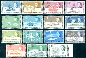 1963 Brit. Antarctic,Icebreaker,Husky,Snowcat,Helicopt,Muskeg,1,CVEu240/$325,MNH - Picture 1 of 2