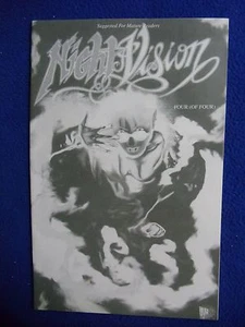 NIGHTVISION #4 VARIANT 1994 DAVID QUINN & HANNIBAL KING REBEL STUDIOS - Picture 1 of 3