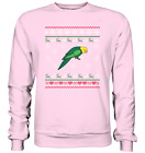 Ugly Christmas Sweatshirt Vogel Weihnachten Sweater Pullover Outfit xmas