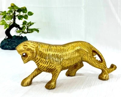 Estatuas/figuras de latón estilo vintage decorativas caballo pieza de exhibición animal estatua I Foto 1 de 4