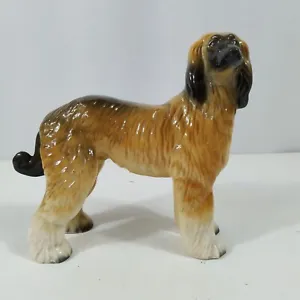 Cooper Craft Afghan Hound Dog Porcelain Ornament Figurine 8" 60/70s Vintage - Picture 1 of 10