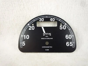 Smiths Chronometric Speedo D Shape Face Francis Barnett James Excelsior Villiers - Imagen 1 de 3