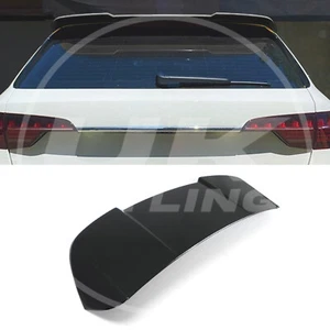 ALERÓN TECHO TRASERO NEGRO BRILLANTE LABIO DEL ALA DEL MALETERO PARA AUDI A4 B9 ESTATE 2017-2019 - Imagen 1 de 9