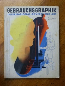 Arte publicitario internacional, mayo de 1938 (gráfico de uso) - Imagen 1 de 4