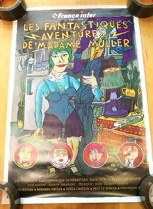 Comic Poster Illustriert Remi Malin Grey Die fantastischen Abenteuer der Frau Muller - Bild 1 von 1