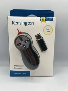 KENSINGTON PRESENTADOR USB REMOTO LÁSER ROJO PARA VENTANAS Y MAC - Imagen 1 de 7