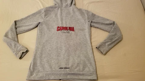 Womens Under Armour South Carolina Gamecocks Jacket S Small Gray Dance Team Cover