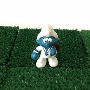 Smurfs Sailor Smurf 20185 Navy Figure 1984 Vintage Toy Military Figure - Picture 1 of 6