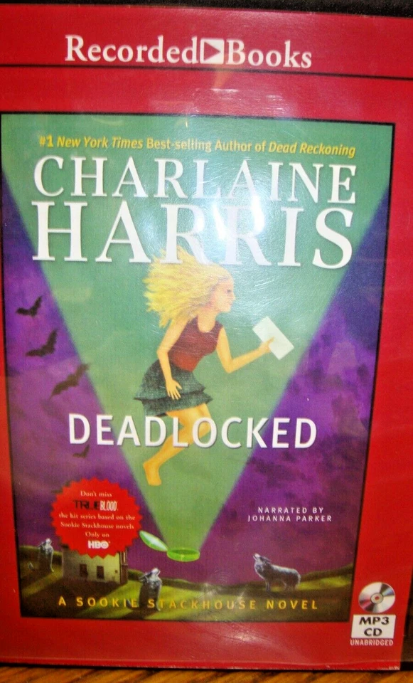 AUDIOBOOK MP3 CD: 'Deadlocked: A Sookie Stackhouse Novel'  Charlaine Harris  S12 - Image 1 of 1