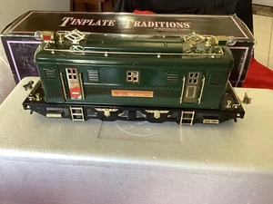 MTH TINPLATE TRADITIONS STANDARD 9E Electric LOCOMOTIVE Dark Green #1105 - Picture 1 of 8